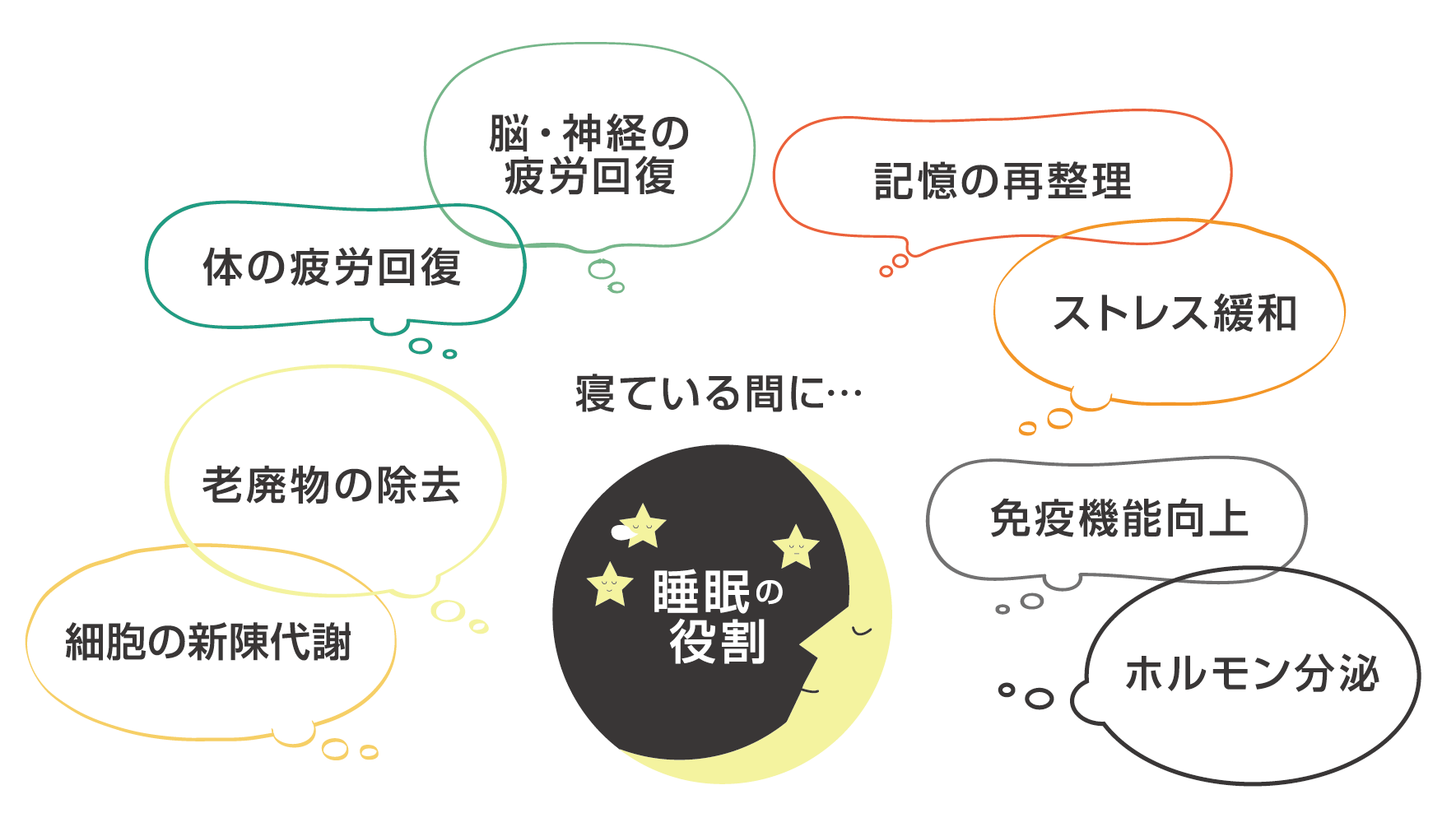 介護予防コラム 寝る前15分で睡眠の質が変わる お知らせ 桜十字の新感覚リハビリジム Let Sリハ