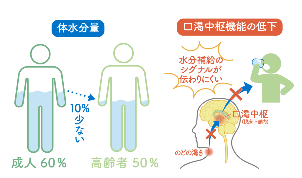 高齢者の脱水症状